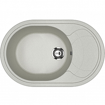 Мойка кухонная Ulgran U-610 78 см серый