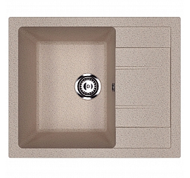 Мойка кухонная Ulgran U-607 61 см песочный