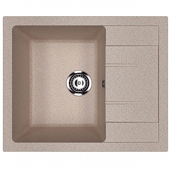 Мойка кухонная Ulgran U-607 61 см песочный
