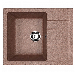 Мойка кухонная Ulgran U-607 61 см терракот