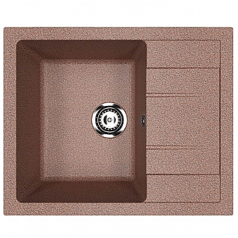 Мойка кухонная Ulgran U-607 61 см терракот