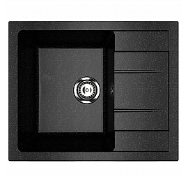 Мойка кухонная Ulgran U-607 61 см черный