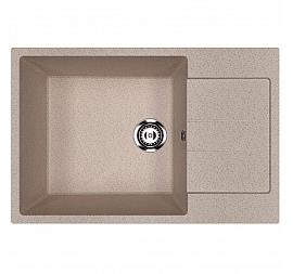 Мойка кухонная Ulgran U-602 76 см песочный
