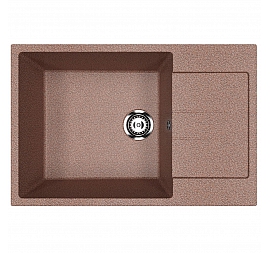 Мойка кухонная Ulgran U-602 76 см терракот