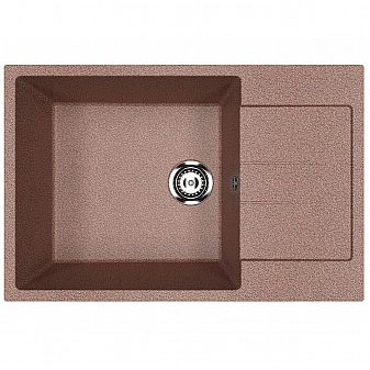 Мойка кухонная Ulgran U-602 76 см терракот