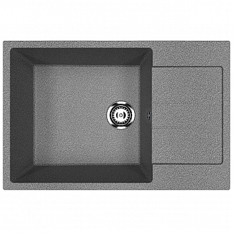Мойка кухонная Ulgran U-602 76 см темно-серый