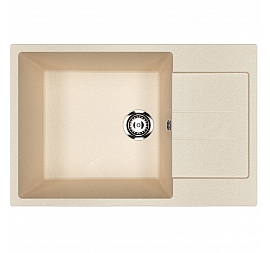 Мойка кухонная Ulgran U-602 76 см бежевый