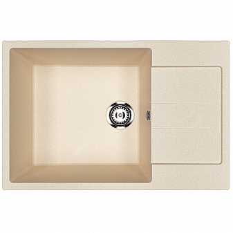 Мойка кухонная Ulgran U-602 76 см бежевый