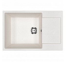 Мойка кухонная Ulgran U-602 76 см ультра-белый