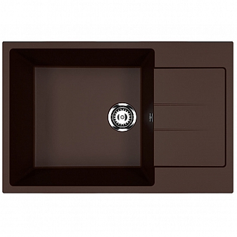 Мойка кухонная Ulgran U-602 76 см шоколад