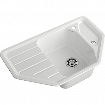 Мойка кухонная GranFest Corner 800E 79 см иней