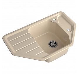 Мойка кухонная GranFest Corner 800E 79 см кашемир