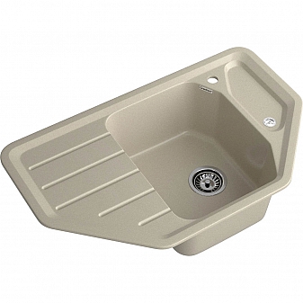 Мойка кухонная GranFest Corner 800E 79 см топаз