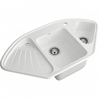 Мойка кухонная GranFest Corner 1040E 104 см иней