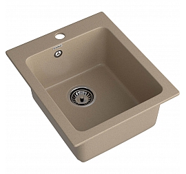 Мойка кухонная GranFest Practik 505 43 см песочный