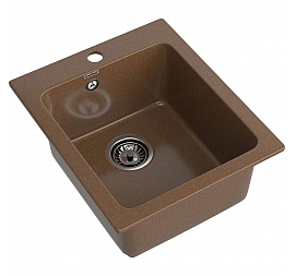 Мойка кухонная GranFest Practik 505 43 см терракот
