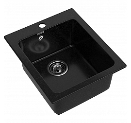 Мойка кухонная GranFest Practik 505 43 см чёрный