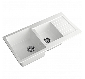 Мойка кухонная GranFest Practik 980KL 98 см иней