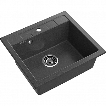 Мойка кухонная GranFest Quadro 561 56 см графит