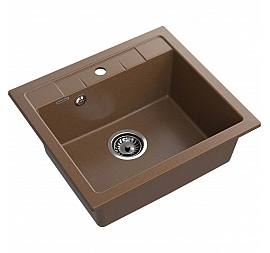 Мойка кухонная GranFest Quadro 561 56 см терракот