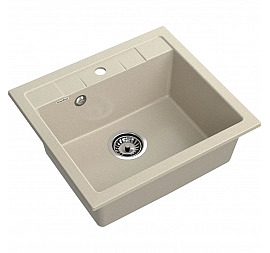 Мойка кухонная GranFest Quadro 561 56 см топаз