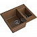 Мойка кухонная GranFest Quadro 610K 61 см терракот