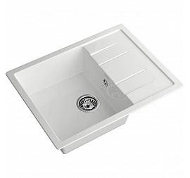 Мойка кухонная GranFest Quadro 650L 65 см иней