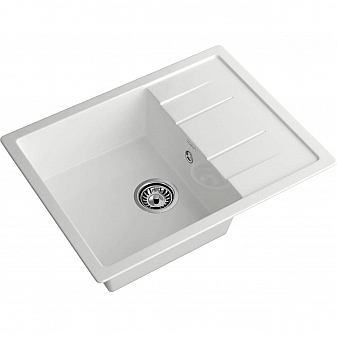 Мойка кухонная GranFest Quadro 650L 65 см иней