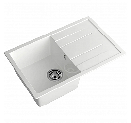 Мойка кухонная GranFest Quadro 780L 77 см иней