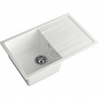 Мойка кухонная GranFest Quadro 780L 77 см иней