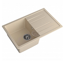Мойка кухонная GranFest Quadro 780L 77 см кашемир