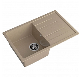 Мойка кухонная GranFest Quadro 780L 77 см песочный