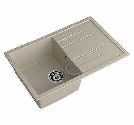 Мойка кухонная GranFest Quadro 780L 77 см топаз