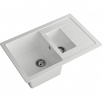 Мойка кухонная GranFest Quadro 775KL 77 см иней