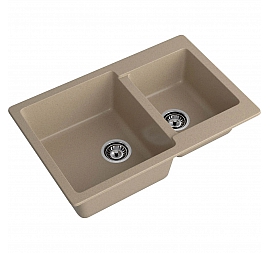Мойка кухонная GranFest Practik 780K 78 см песочный