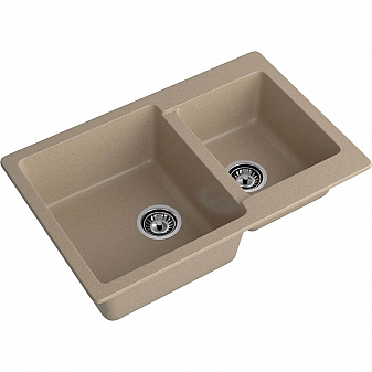Мойка кухонная GranFest Practik 780K 78 см песочный