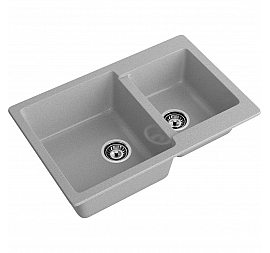 Мойка кухонная GranFest Practik 780K 78 см серый