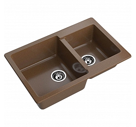 Мойка кухонная GranFest Practik 780K 78 см терракот