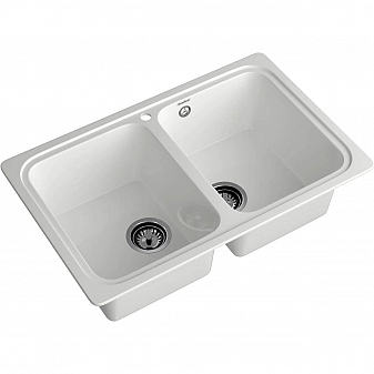 Мойка кухонная GranFest Standart 780K 78 см иней