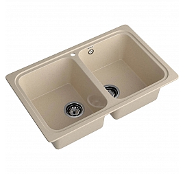 Мойка кухонная GranFest Standart 780K 78 см кашемир