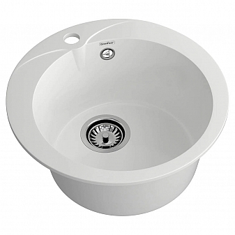 Мойка кухонная GranFest Rondo 480 48 см иней