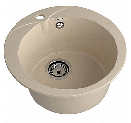 Мойка кухонная GranFest Rondo 480 48 см кашемир