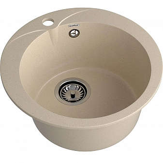 Мойка кухонная GranFest Rondo 480 48 см кашемир