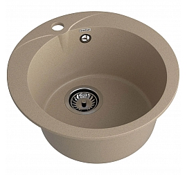 Мойка кухонная GranFest Rondo 480 48 см песочный