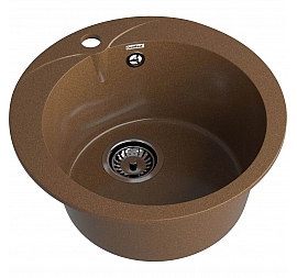 Мойка кухонная GranFest Rondo 480 48 см терракот