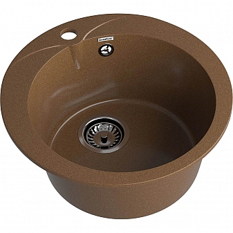 Мойка кухонная GranFest Rondo 480 48 см терракот