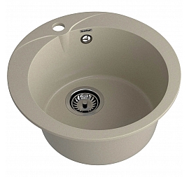 Мойка кухонная GranFest Rondo 480 48 см топаз