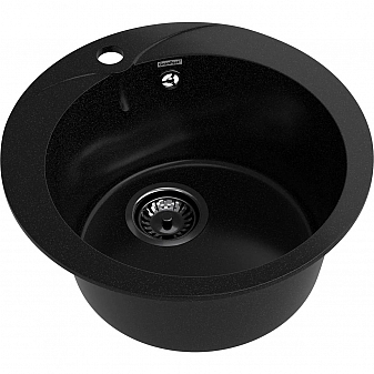Мойка кухонная GranFest Rondo 480 48 см чёрный