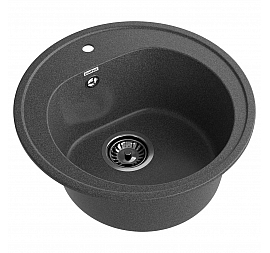 Мойка кухонная GranFest Rondo 510 51 см графит