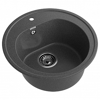 Мойка кухонная GranFest Rondo 510 51 см графит